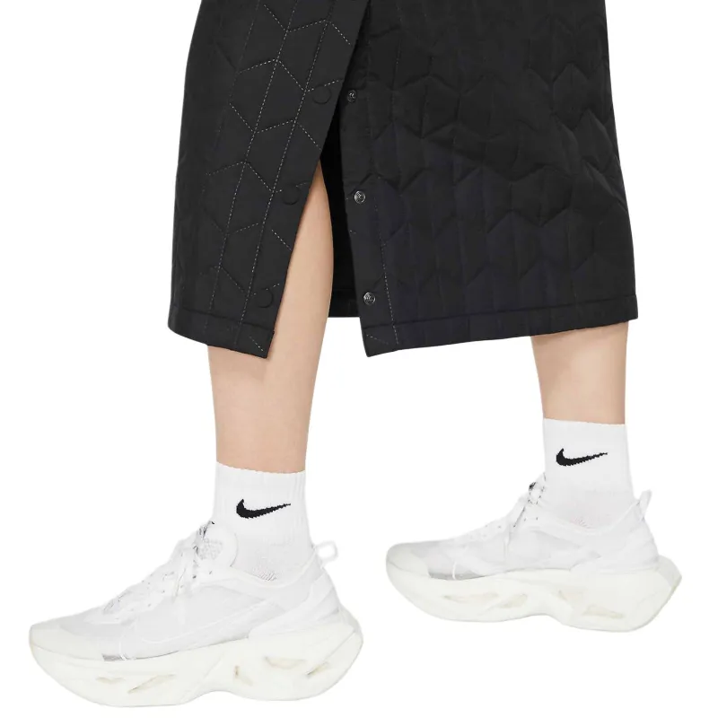 Nike Sportswear Tech Pack Casual Long Skirt Women's Black-4
