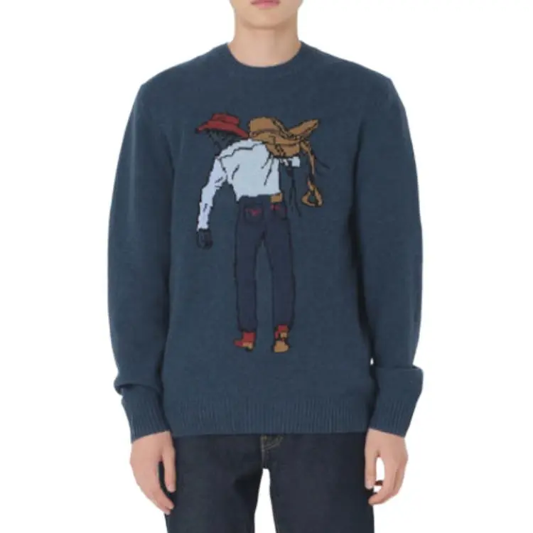 Levis Sweaters Men Green-2