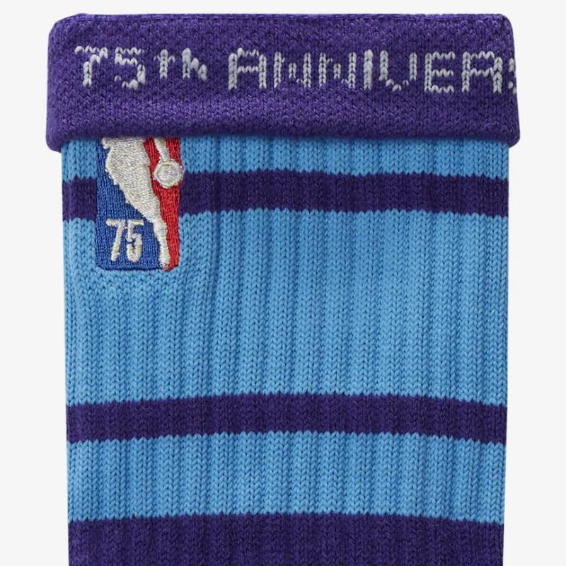 Nike Mid Calf Socks Unisex Purple-3