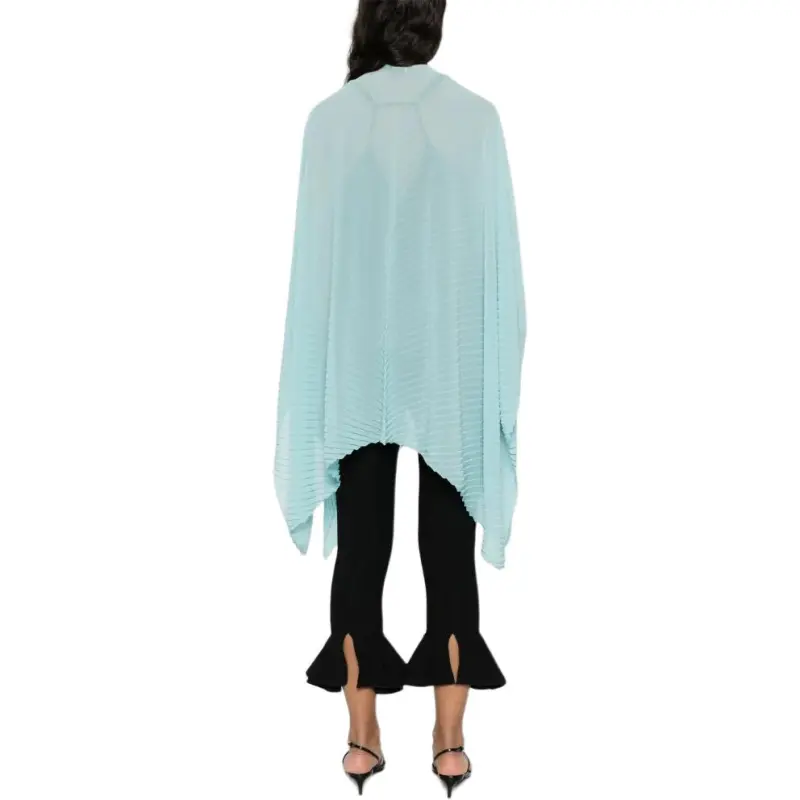 EMPORIO ARMANI Butterfly Chiffon Cape-2