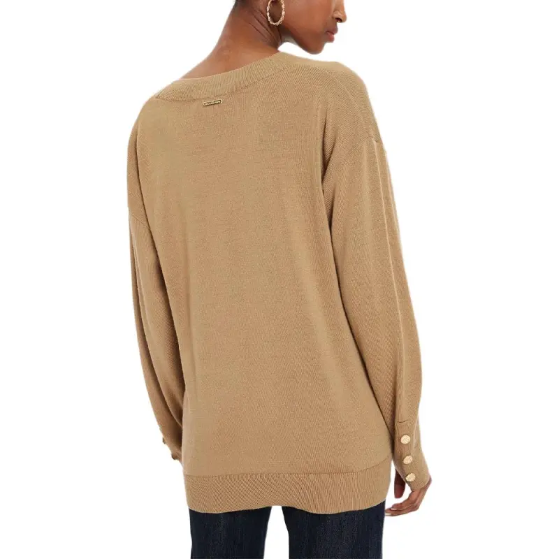 MICHAEL KORS MMK Sweater Women's Dark Camel-4