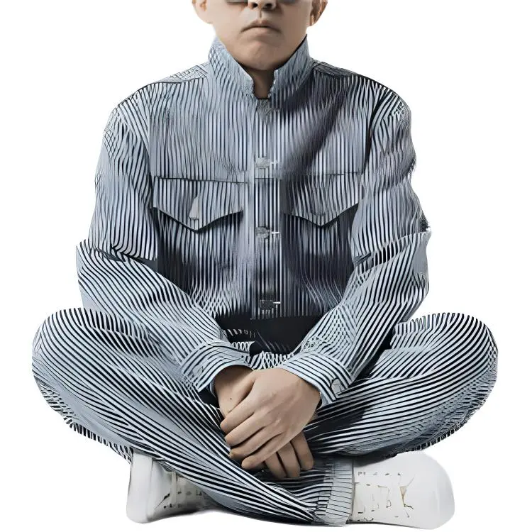 Levis X Nigo 557XX Hickory Stripe Trucker Jacket Indigo-1