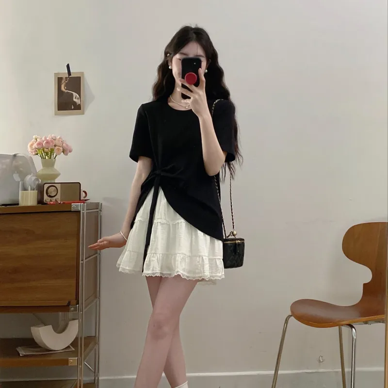 GULIANFEI Two Piece Skirt Sets Women's-4