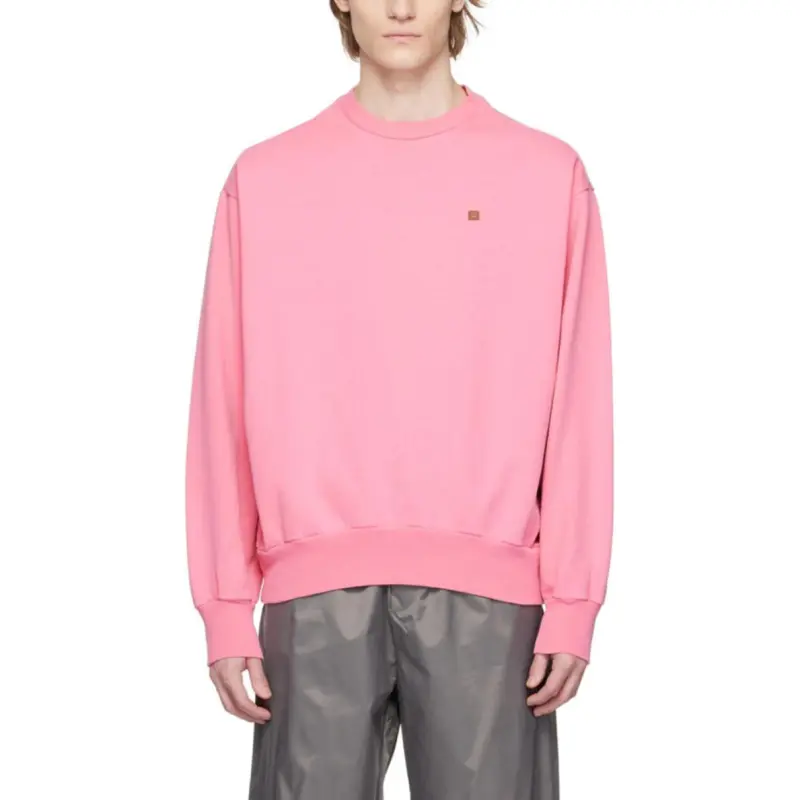 Acne Studios Sweatshirts Unisex Bubble Gum Pink-2