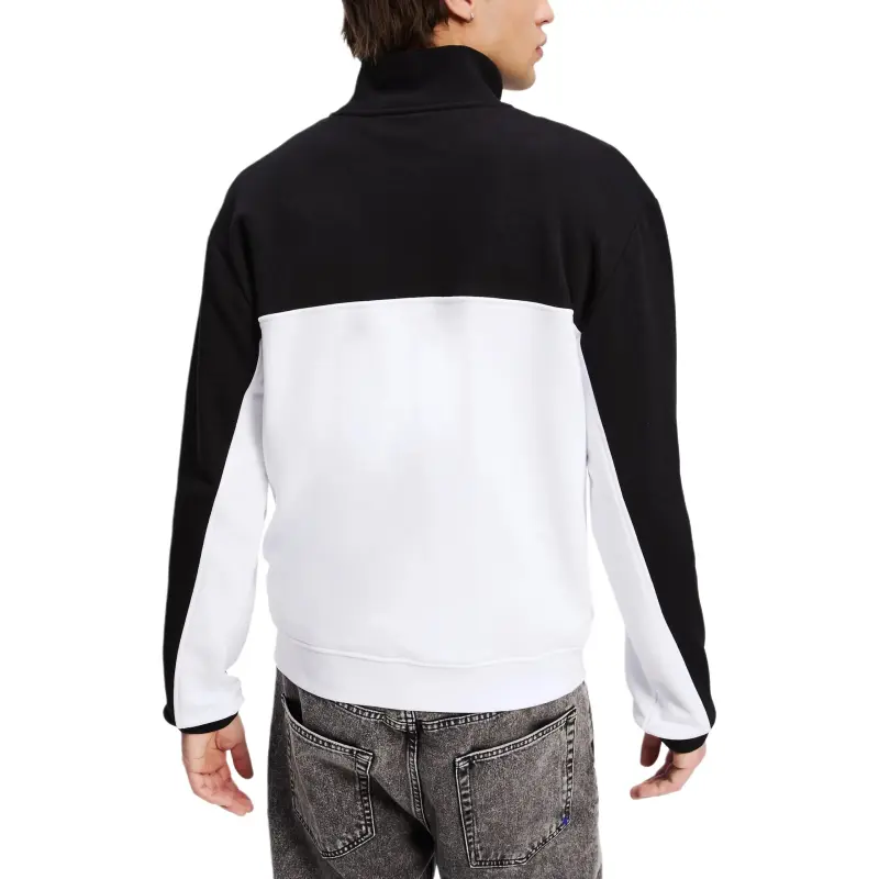 KARL LAGERFELD / Karl Lagerfeld Jeans Colour block Half zip Sweatshirt-4