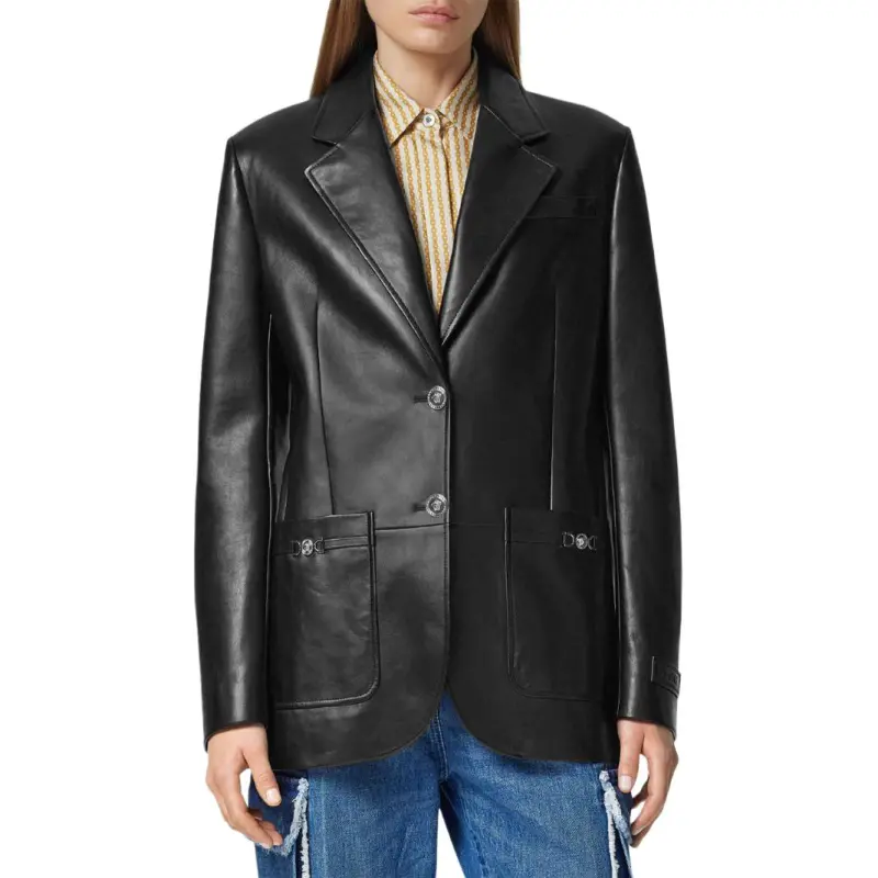 VERSACE Single breasted Blazer-1
