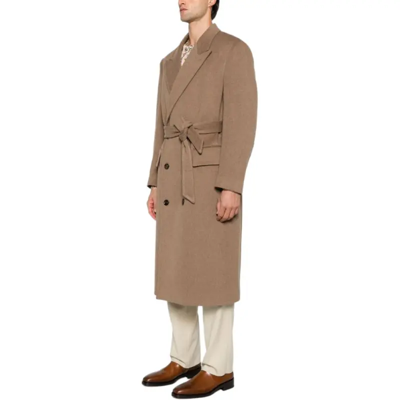 LARDINI Double breasted Coat-3