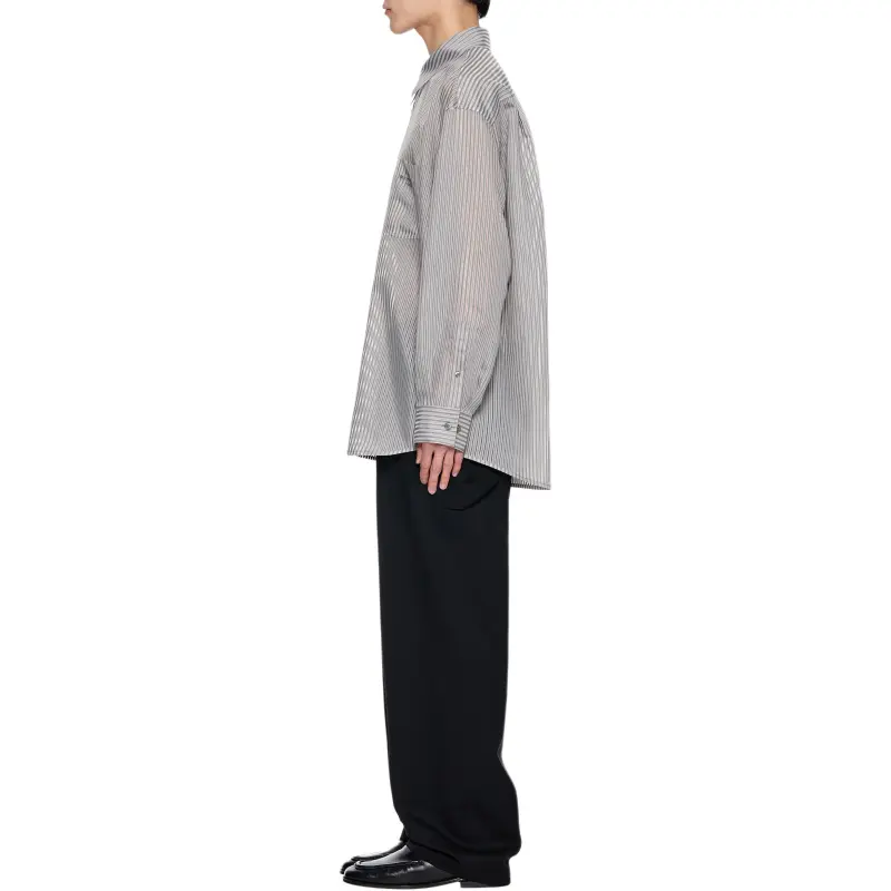 WOOYOUNGMI Shirts Men Gray-4