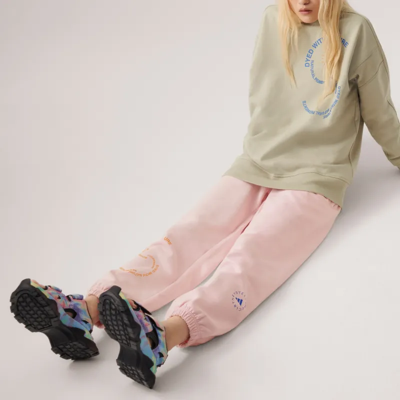Adidas X Stella McCartney Co titled Series Knitted Sweatpants Unisex Pink-3