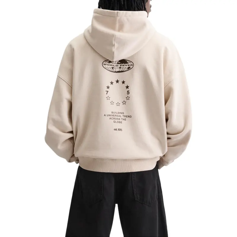 ZARA Sweatshirts Men Tan-5
