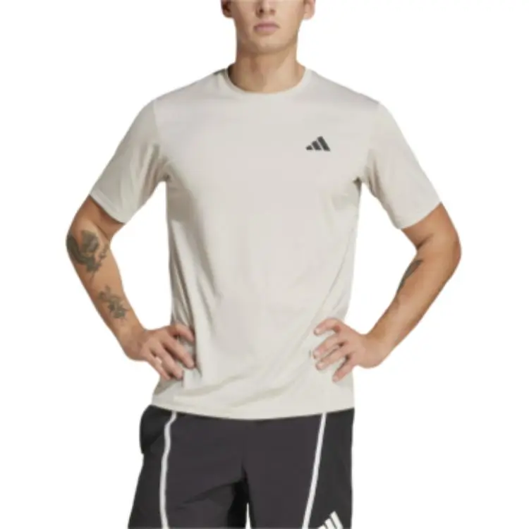 Adidas Clothing T Shirts Men White-1