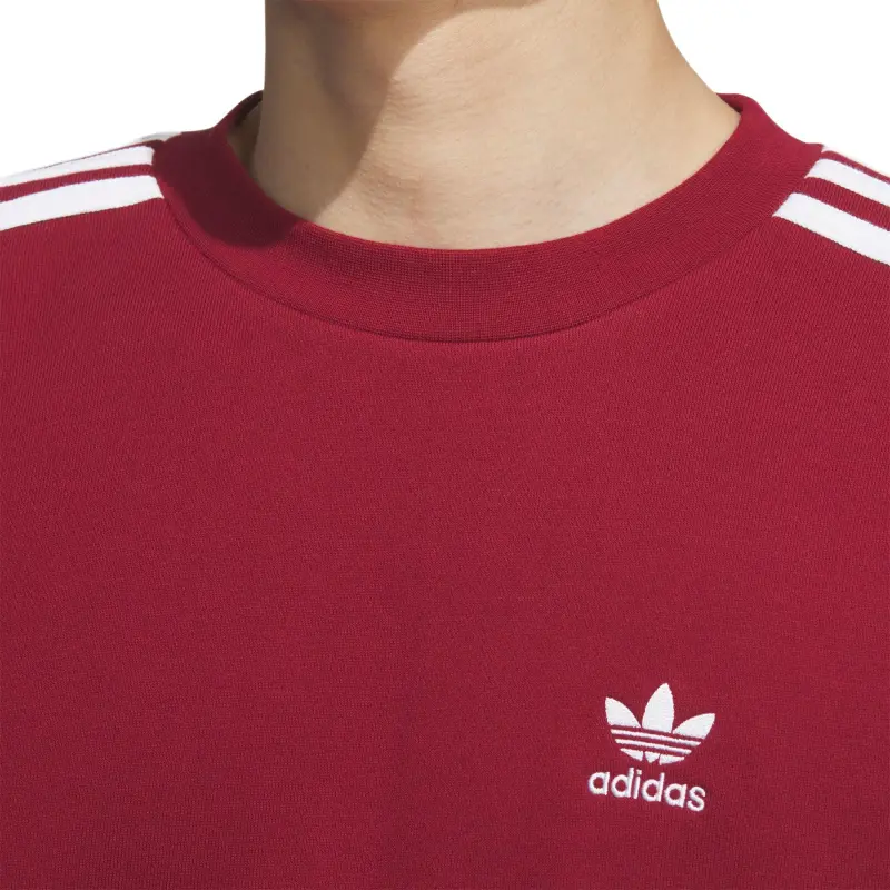 Adidas Originals ADICOLOR FW24 OVERSIZE CREW Sweatshirt Men's Scarlet-4