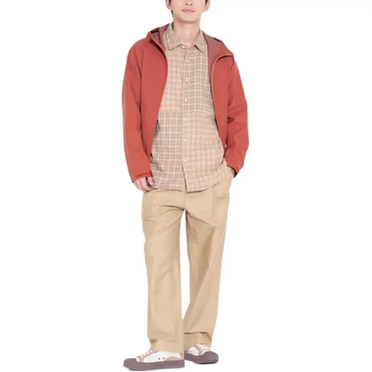 Jw Anderson X UNIQLO JWANDERSON Co brand Casual Pants Men 32 Dark Beige-1