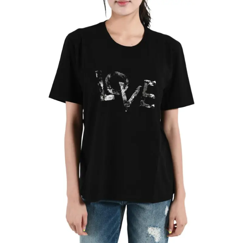 SAINT LAURENT T Shirt Women's Black-2