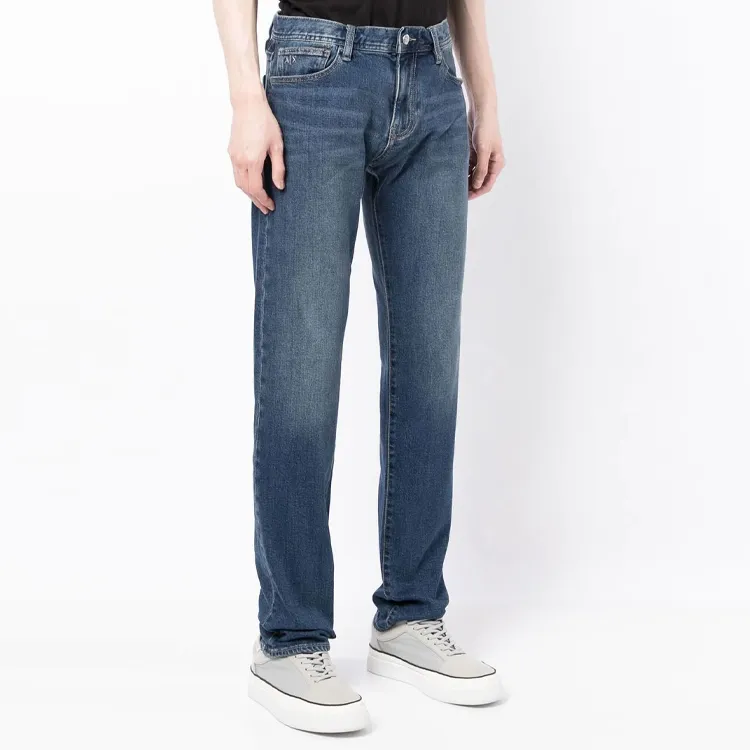 ARMANI EXCHANGE Logo patch Slim cut Jeans-3