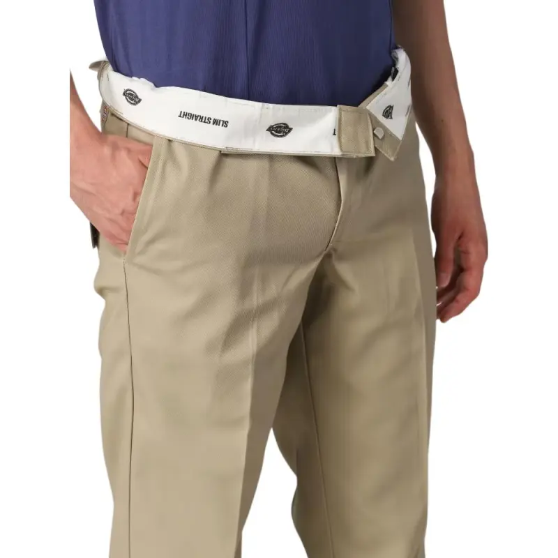 Dickies Logo Patch Straight Leg Chino Pants-4