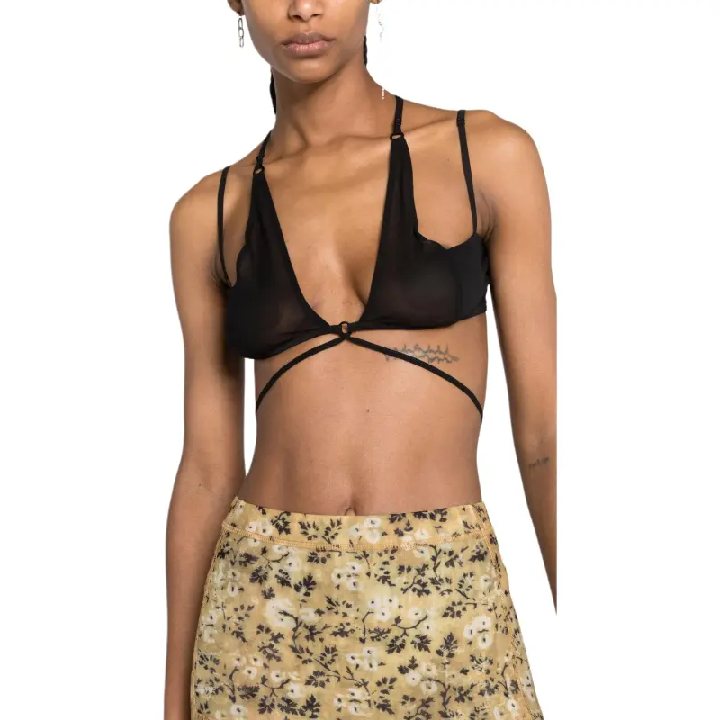 KNWLS Silk Strappy Top-4
