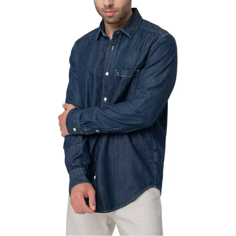 CALVIN KLEIN Shirt Men's Dark Blue-2
