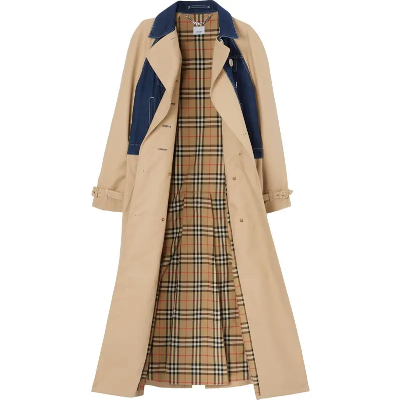 Burberry Trench Coat Women's Beige-1