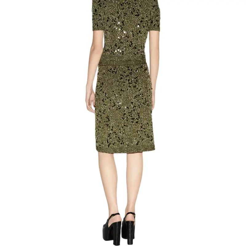 GUCCI Tweed Skirt-3