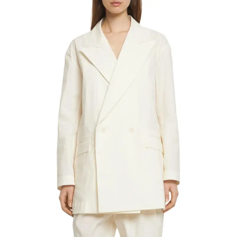 ISSEY MIYAKE Shaped Membrane Double breasted Blazer-3