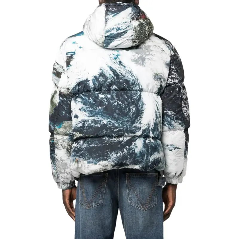 DIESEL Planet Camou Padded Jacket-4