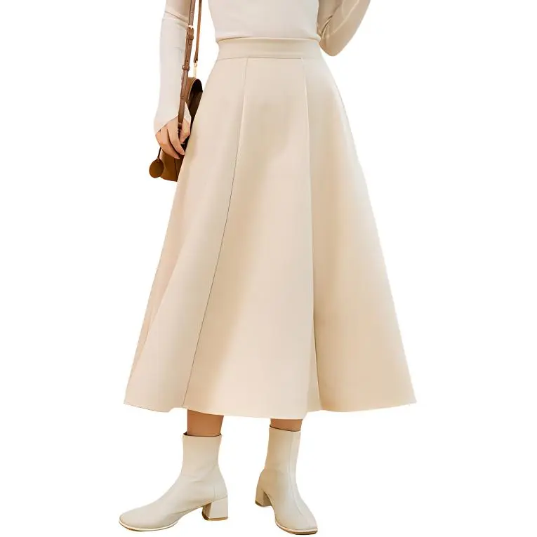 ZIMO Casual Long Skirts Women's-5