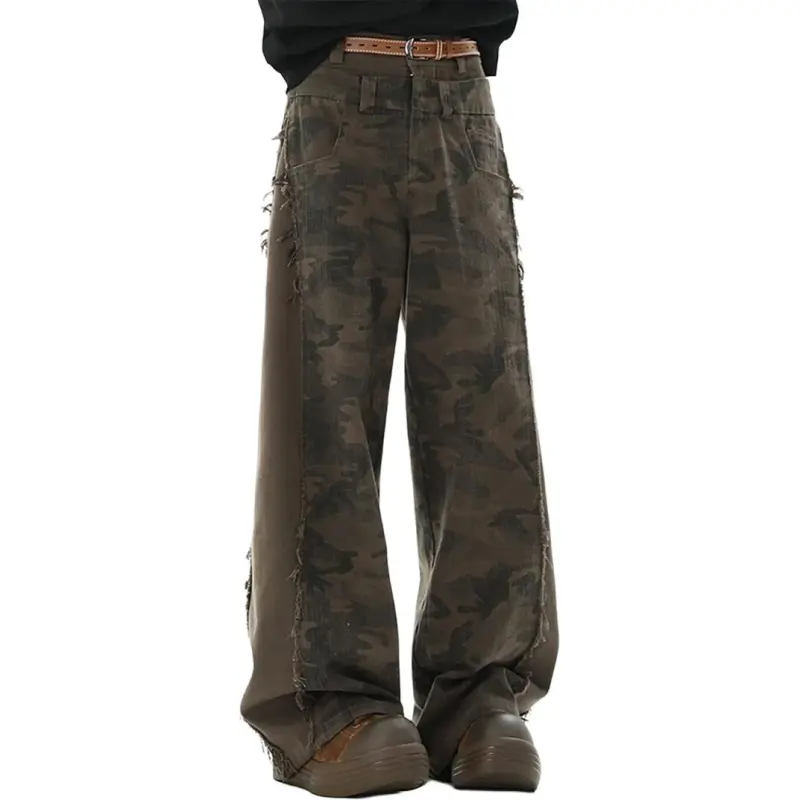 NHZN Jeans Women's Camouflage-1