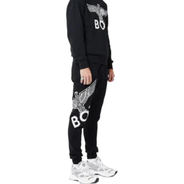 Boy London Casual Pants Unisex Black/White-5