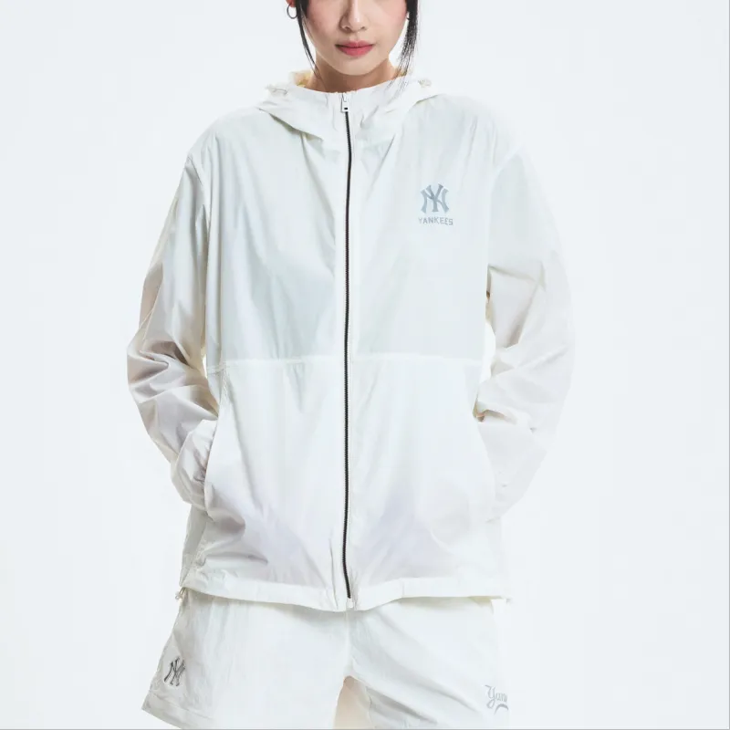 MLB Varsity New York Yankees Jacket Unisex Ivory-2