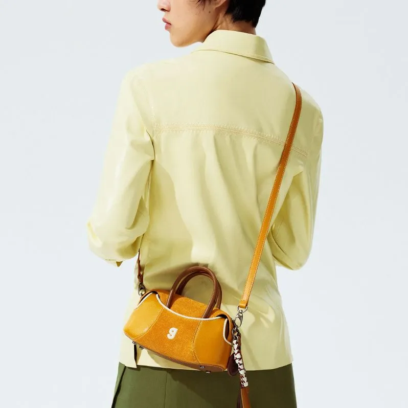 KUNOGIGI Cow Leather Handbag Regular Unisex Multicolor-4