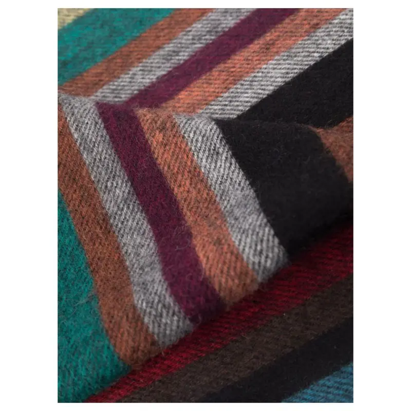 Paul Smith Striped Fringed Edge Scarf-3