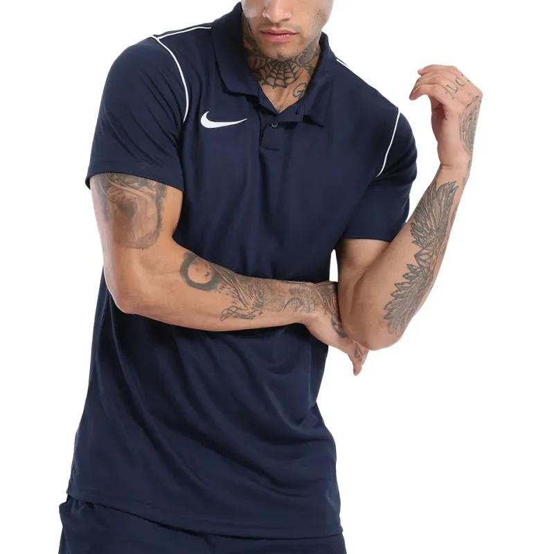 Nike Polo Shirt Men's Marine Blue-2