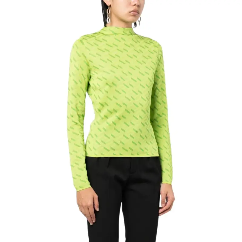 VERSACE T-Shirts Women's Green-3