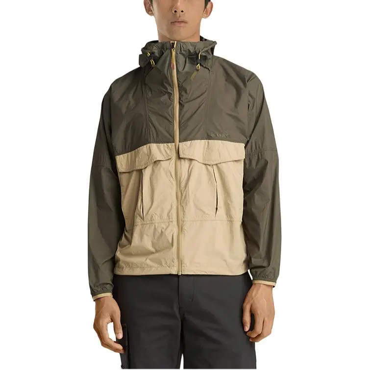 Timberland Waterproof UV Protection Sun Protection Sun Protection Clothing Men's Army Green Liquorice Yellow-2