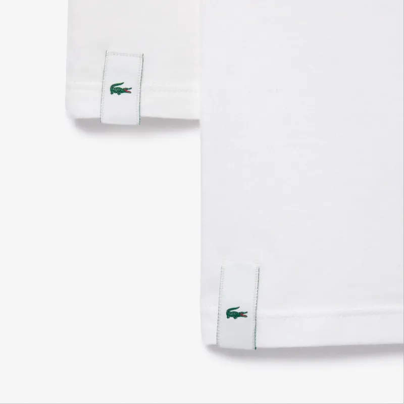 LACOSTE T Shirt Men's 3 Pack White-3