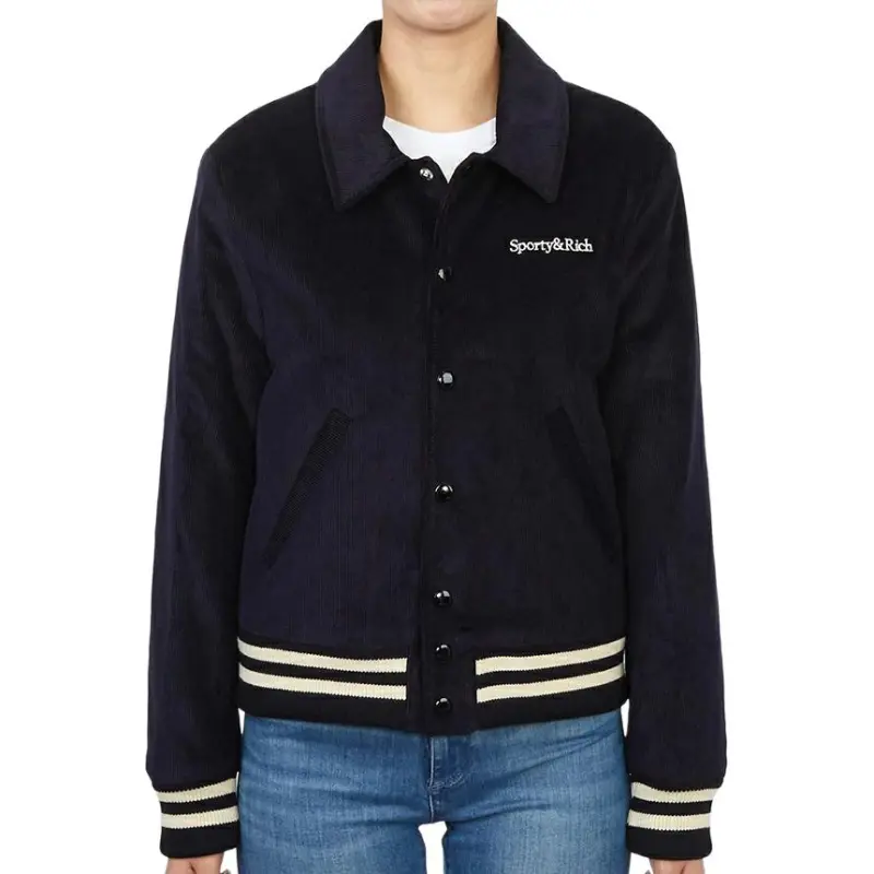 SPORTY & RICH Wellness Club Corduroy Jacket-2