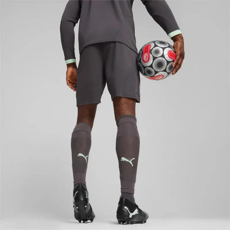 PUMA AC Milan Soccer Bottoms Men's Shadow Gray-4