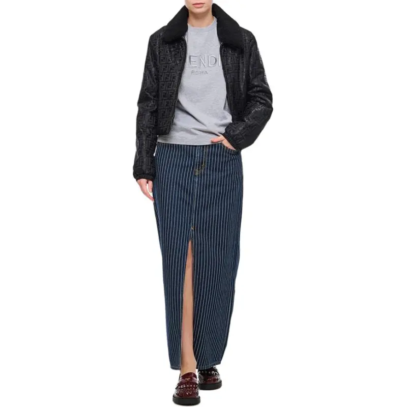 FENDI Ff Motif Short Padded Jacket-2