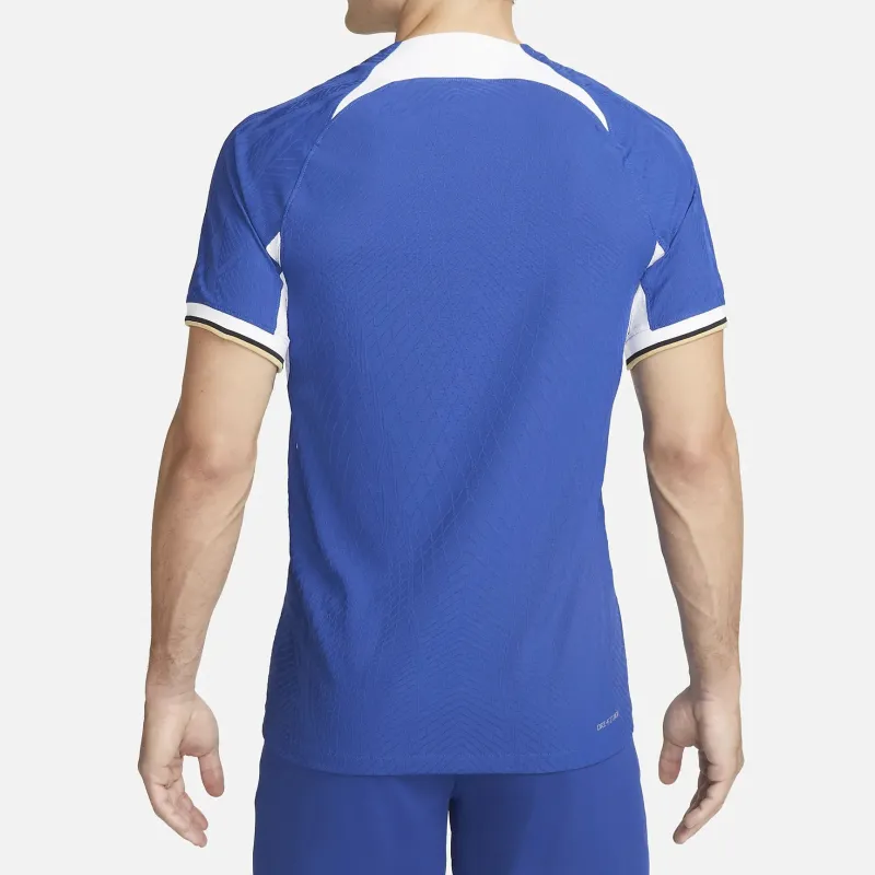 Nike Chelsea FC 2023/24 Match Home Soccer Jerseys Men's Rush Blue/White/Club Gold-3