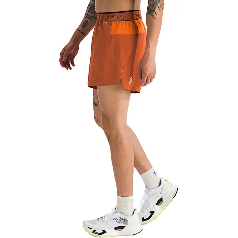 THE NORTH FACE Sports Shorts Men's Iron Bronze/Digital Orange-3