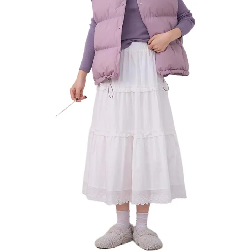 HTMEME Casual Long Skirt Women's-2