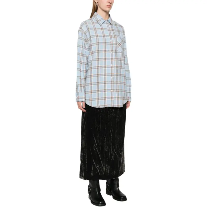 AMIRI Checked Long-Sleeved Shirt-2