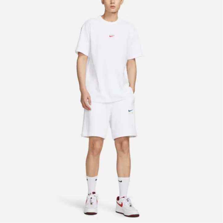 Nike T Shirts Unisex White-4
