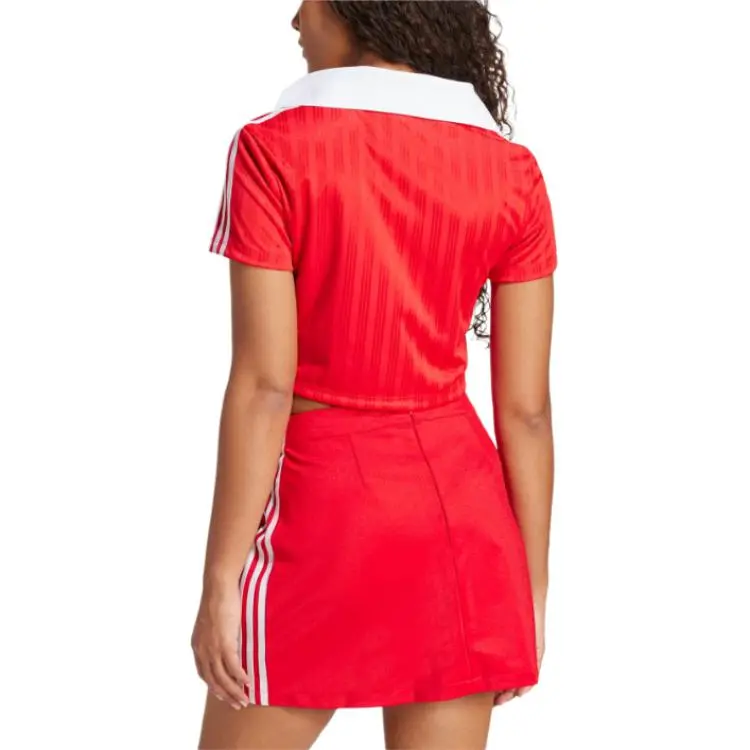 Adidas Originals Polo Shirt Women's Scarlet-2
