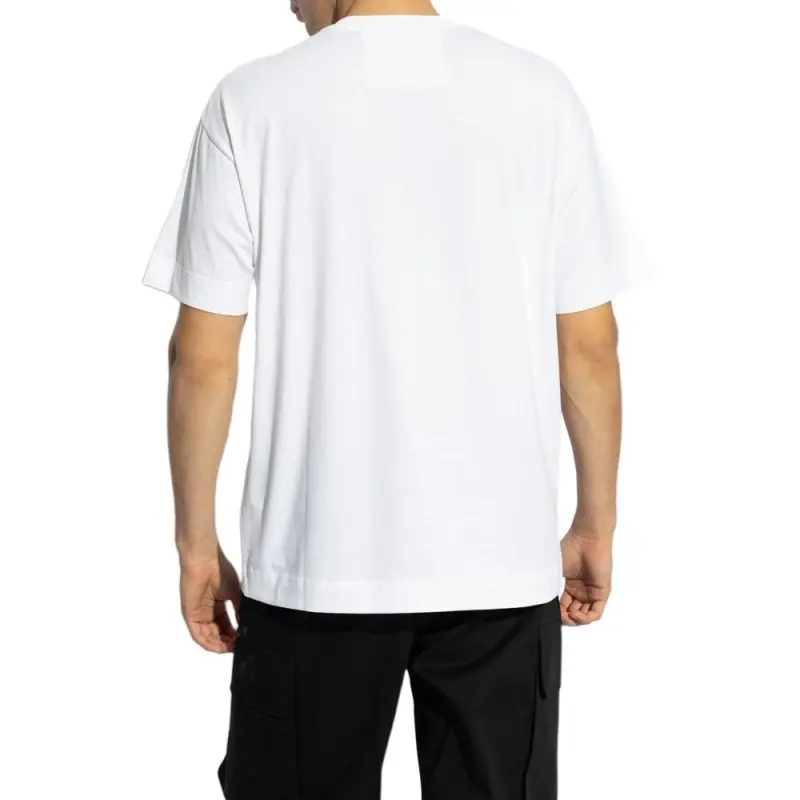 Givenchy Slogan Embroidered Crewneck T Shirt-4