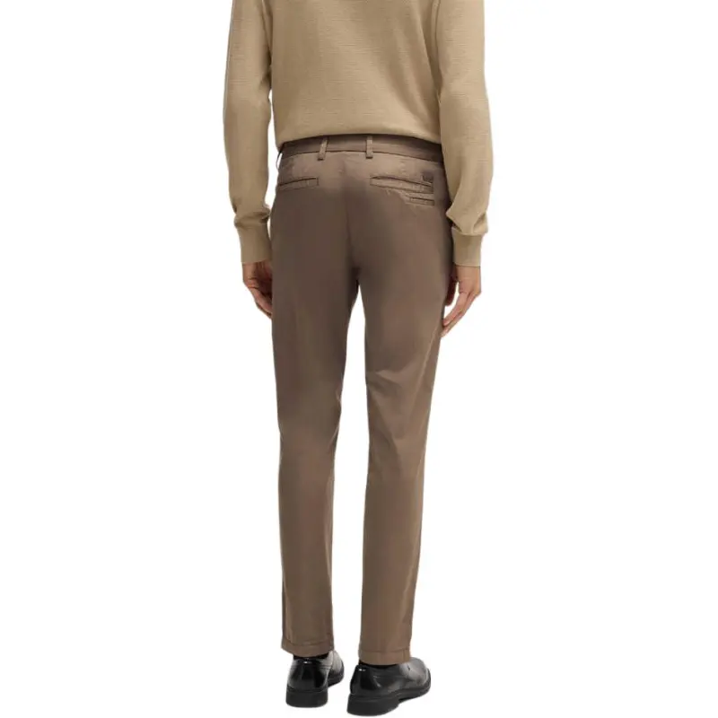 HUGO BOSS SS25 Casual Pants Men's Elegant Brown-2
