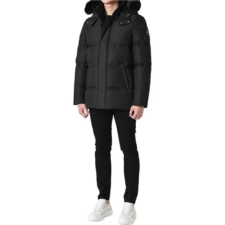 Moose Knuckles Down Jackets Men Black-2