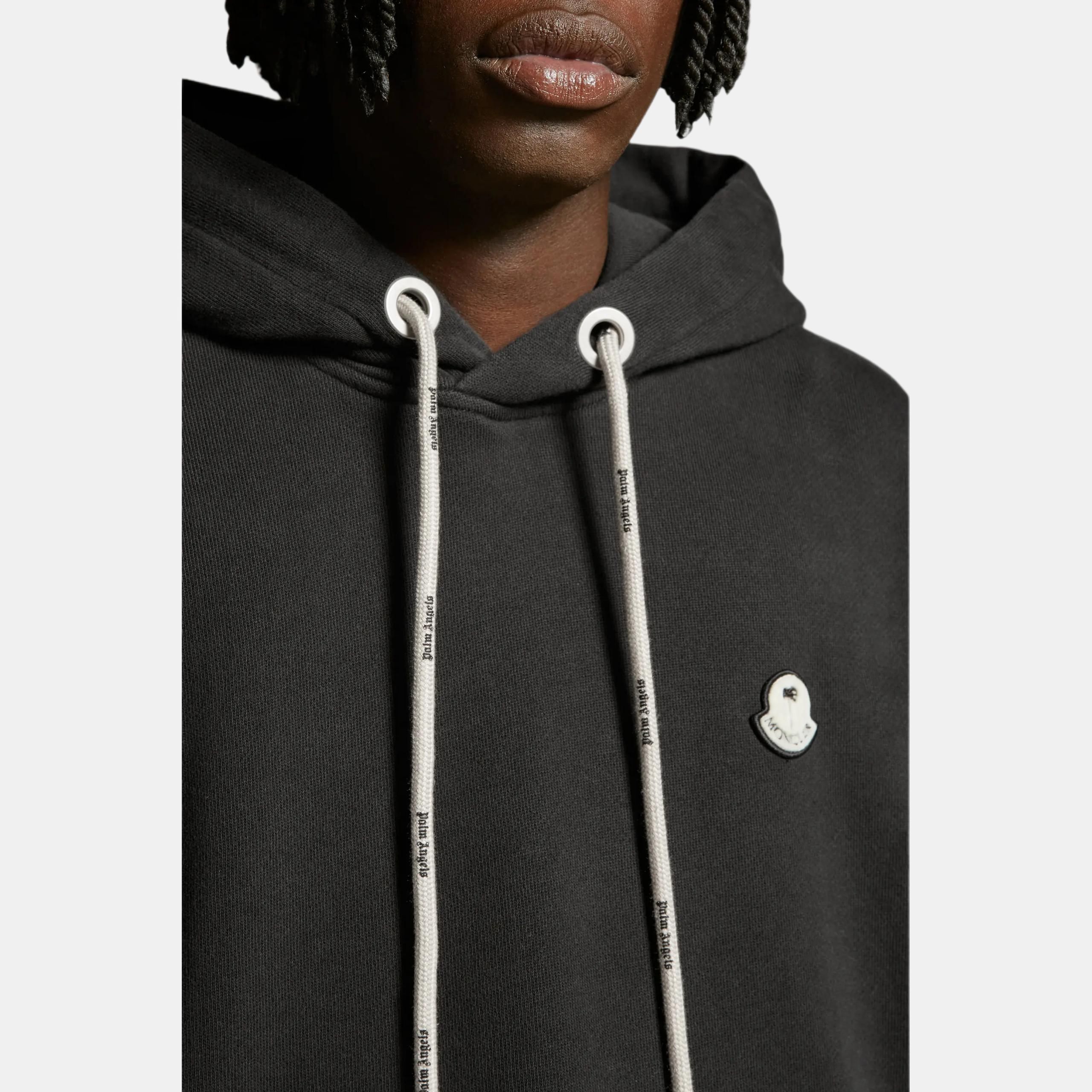 Palm Angels X MONCLER GENIUS Sweatshirts Unisex Black M - POIZON