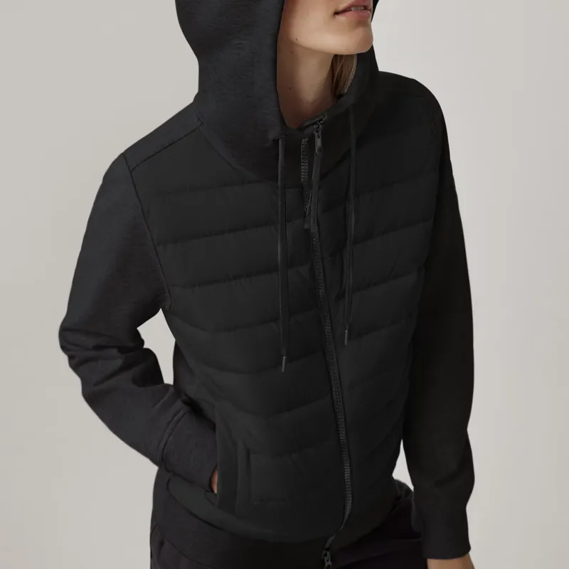 Canada Goose HyBridge Series Sweatshirts Women's Black-2